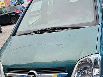 Gebraucht Opel Meriva 100 PS (73 kW) 2003 Grün Van / Kleinbus