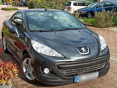 gebraucht Peugeot 207 CC Cabrio Shark Grey, sehr gepflegt