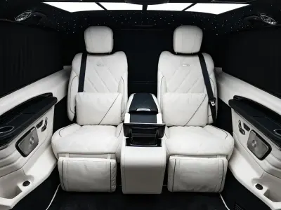 Neu Mercedes V300 237 PS (174 kW) 2025 Schwarz Van / Kleinbus
