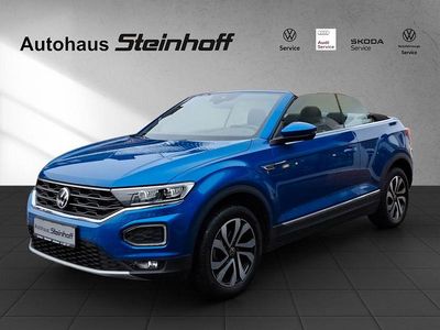 Gebraucht VW T-Roc Cabriolet 150 PS (110 kW) 2021 Blau Cabrio