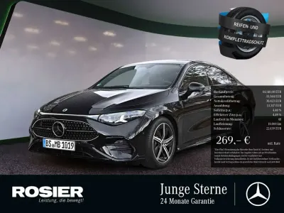 Gebraucht Mercedes CLA200 AMG 184 PS (135 kW) 2026 Blau / metalliclack klarblau Coupé