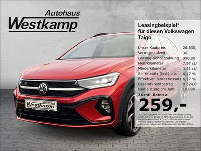 Gebraucht VW Taigo R-line 116 PS (85 kW) 2025 Rot SUV