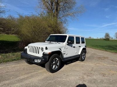 Gebraucht Jeep Wrangler Sahara 200 PS (147 kW) 2019 Weiß SUV