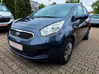 Gebraucht Kia Venga Attract 90 PS (66 kW) 2012 Grau Kleinwagen