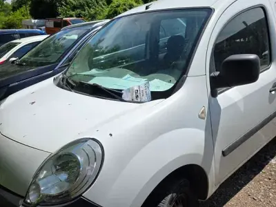 Gebraucht Renault Kangoo 103 PS (75 kW) 2008 Weiß Van / Kleinbus