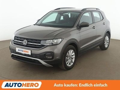 Gebraucht VW T-Cross Life 110 PS (80 kW) 2021 Grau SUV