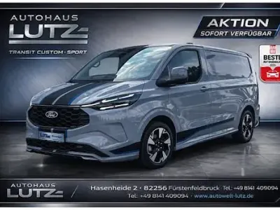Nouvelle Ford Transit Custom Sport 233 ch (171 kW) 2026 Gris Van
