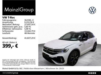 Gebraucht VW T-Roc R 300 PS (220 kW) 2023 Weiß SUV