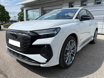 Gebraucht Audi Q4 Sportback e-tron Basis 150 kW (204 PS) 2024 Gletscherweiß metallic SUV