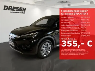 Neu BYD Atto 3 330 kW (449 PS) 2026 Schwarz SUV