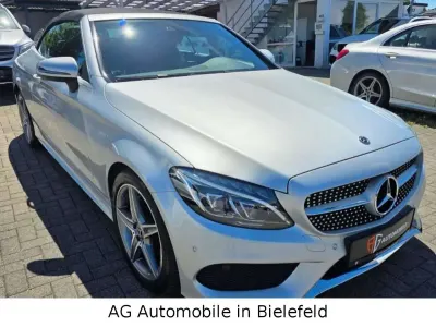 Gebraucht Mercedes C200 AMG 184 PS (135 kW) 2018 Silber Cabrio