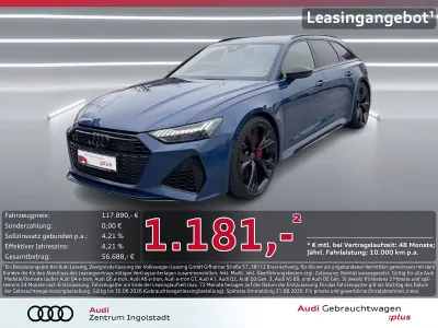 Gebraucht Audi RS6 Performance 630 PS (463 kW) 2025 Ascariblau metallic Kombi