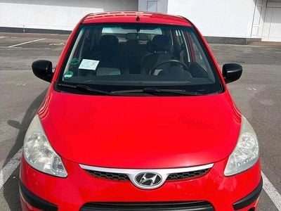 Gebraucht Hyundai i10 66 PS (48 kW) 2009 Rot Kleinwagen