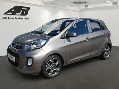 Brugt Kia Picanto 86 HK (63 kW) 2015 Brun Hatchback