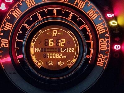 Second-hand Fiat 500 Pop 69 CP (50 kW) 2009 Alb Cabrio