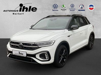 Pure white schwarz Gebraucht 2023 VW T-Roc R-line SUV | 38.380 € (Teuer)