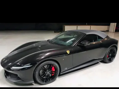 Neu Ferrari Roma 620 PS (456 kW) 2025 Schwarz Cabrio