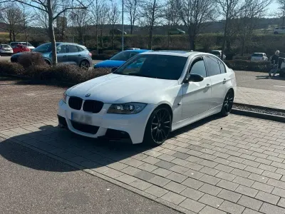 Brugt BMW 325 M Sport 218 HK (160 kW) 2008 Hvid Sedan