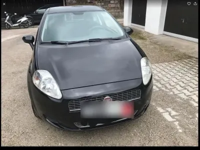 Gebraucht Fiat Punto 77 PS (56 kW) 2009 Schwarz Kleinwagen