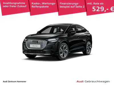 Gebraucht Audi Q4 Sportback e-tron Comfort 219 kW (299 PS) 2023 Mythosschwarz metallic SUV