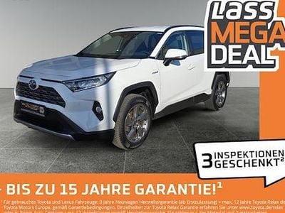 Gebraucht Toyota RAV4 Hybrid Plus 218 PS (160 kW) 2021 Schneeweiß SUV
