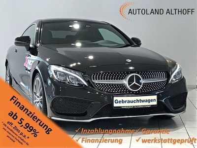 gebraucht Mercedes C220 C220d Coupé AMG-LINE STHZ NAV KAM USB LED