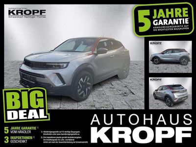 Gebraucht Opel Mokka GS Line 131 PS (96 kW) 2023 Kontrast grau/quarz silber SUV