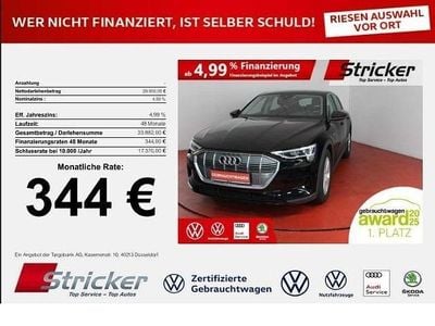 Gebraucht Audi e-tron Performance 300 kW (408 PS) 2022 Brillantschwarz SUV