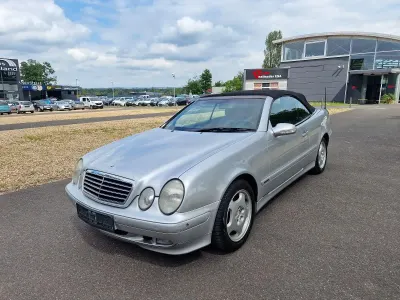 Gebraucht Mercedes CLK200 Elegance 163 PS (119 kW) 2000 Silber Cabrio