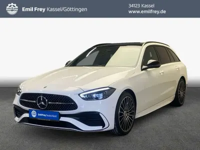 Gebraucht Mercedes C220 AMG 197 PS (144 kW) 2026 Polarweiß Kombi