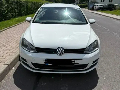Gebraucht VW Golf VII 110 PS (80 kW) 2016 Weiß Kombi