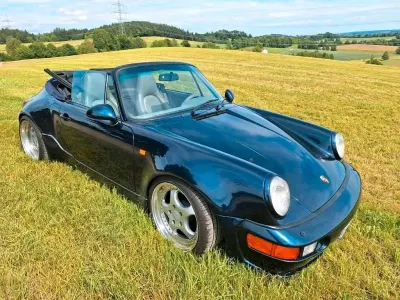 Gebraucht Porsche 964 250 PS (183 kW) 1991 Blau Cabrio