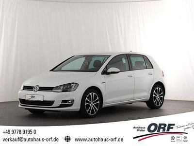 Gebraucht VW Golf VII LOUNGE 110 PS (80 kW) 2015 Weiß Limousine