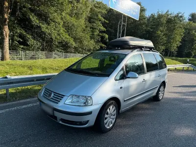 Gebraucht VW Sharan 2008 Silber Van / Kleinbus
