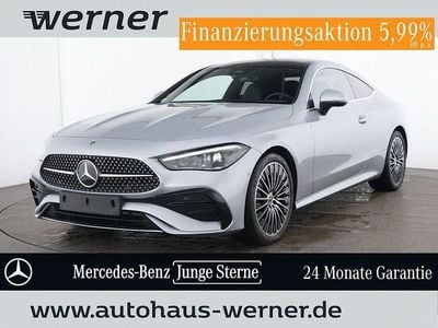 Second-hand Mercedes CLE200 Advanced Plus 204 CP (150 kW) 2025 Argintiu Coupe