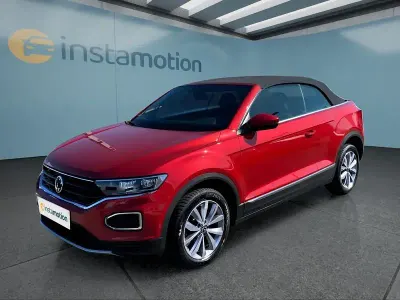 Gebraucht VW T-Roc Cabriolet 150 PS (110 kW) 2021 Schwarz Cabrio
