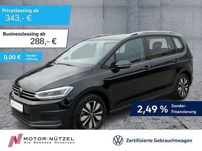 Grenadillschwarz metallic Gebraucht 2025 VW Touran Goal Van / Kleinbus | 33.990 € (Fairer Preis)