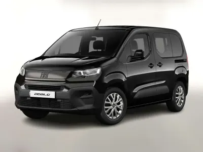 Neu Fiat Doblò 101 PS (74 kW) 2025 Cinema schwarz metallic Van / Kleinbus