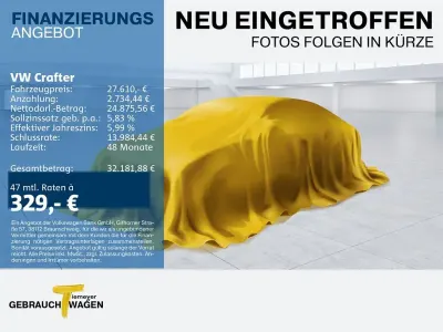 Używany VW Crafter 140 KM (102 kW) 2023 Niebieski Van
