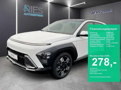 Neu Hyundai Kona Prime 170 PS (125 kW) 2025 Atlas white SUV