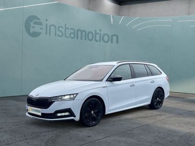 Gebraucht Skoda Octavia SportLine 190 PS (139 kW) 2024 Weiß Kombi
