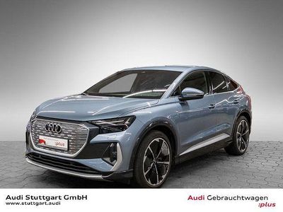 Geysirblau metallic Gebraucht 2022 Audi Q4 Sportback e-tron Ambiente SUV | 41.450 € (Etwas zu teuer)