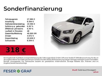 Gebraucht Audi Q2 S-Line 150 PS (110 kW) 2023 Ibisweiß SUV