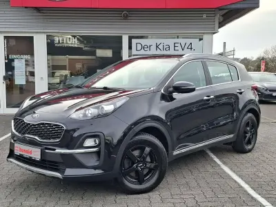 Brugt Kia Sportage Vision 132 HK (97 kW) 2021 Sort SUV