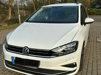 Gebraucht VW Golf Sportsvan Join 110 PS (80 kW) 2018 Weiß Van / Kleinbus