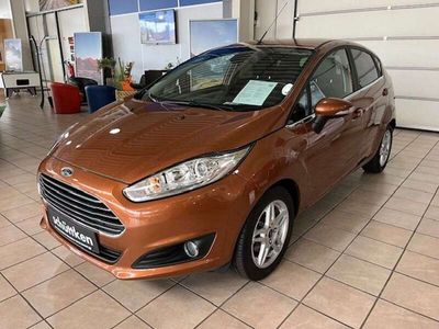 gebraucht Ford Fiesta 1.0 EcoBoost Aut. Titanium ALU, Tele BT, WiPa, AHK