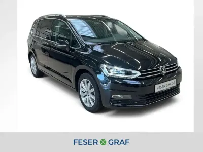 Gebraucht VW Touran Highline 150 PS (110 kW) 2026 Grenadillschwarz metallic Van / Kleinbus