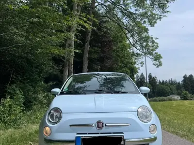 Gebraucht Fiat 500 69 PS (50 kW) 2009 Blau Cabrio