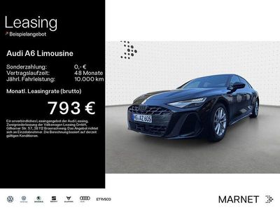 Gebraucht Audi A6 Ambiente 204 PS (150 kW) 2025 Mythosschwarz metallic Limousine