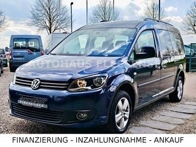 Gebraucht VW Caddy Maxi 102 PS (75 kW) 2013 Blau Van / Kleinbus